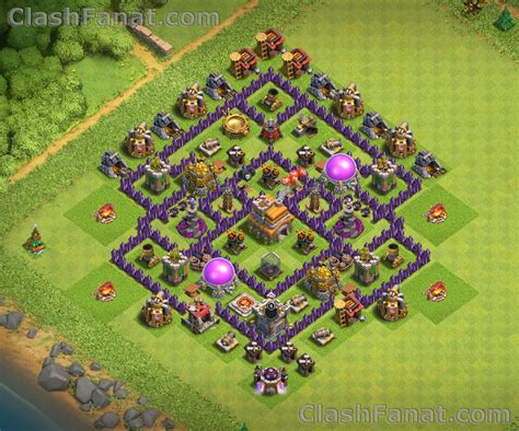 base clash of clans town hall 7|town hall level 7 layout.